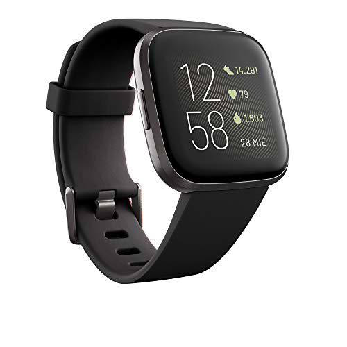 Fitbit Versa 2, Smartwatch con control por voz, puntuación del sueño y música