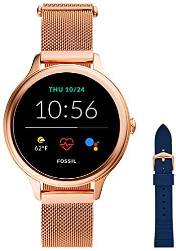 Fossil Connected Smartwatch Gen 5E para Mujer con tecnología Wear OS de Google