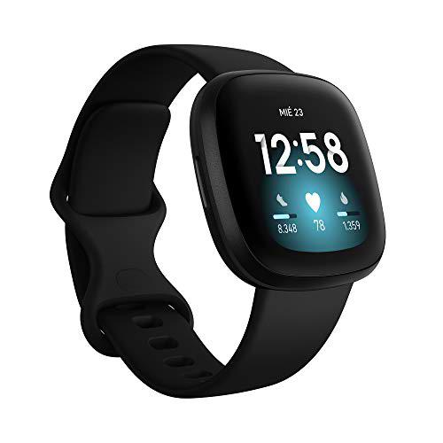 Fitbit Versa 3 - Smartwatch de salud y forma física con GPS integrado