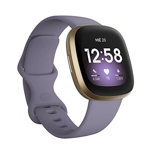 Fitbit Versa 3 - Exclusivo de Amazon - Smartwatch de salud y forma física con GPS integrado