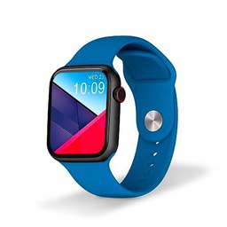 DCU TECNOLOGIC - Smartwatch Color Full 2 - Reloj Inteligente con 2 Correas: Negro y Azul Marino