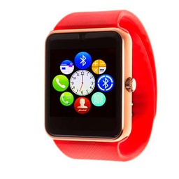 Silica DMQ237REDSD8 - Gt08 Bluetooth Watch con Micro SD de 8gb Clase 4, Color Rojo