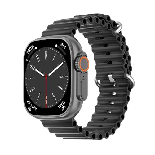 DAM Smartwatch DT8 Ultra con Pantalla de 2.0 Pulgadas HR y función Always-On Display