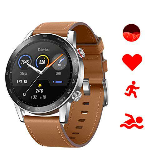 HONOR Magic Watch 2 Smartwatch 46mm, Monitor de Frecuencia Cardíaca y Estrés