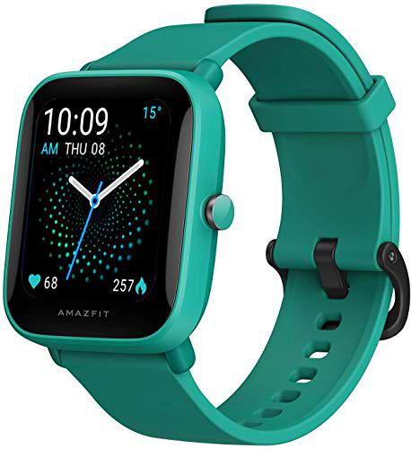 Amazfit Bip U Pro Smart Watch Reloj Inteligente con GPS Incorporado 60+ Modos Deportivos 5 ATM Fitness Tracker Oxígeno Sangre Frecuencia cardíaca Monitor de sueño y estrés 1.43&quot;Pantalla táctil