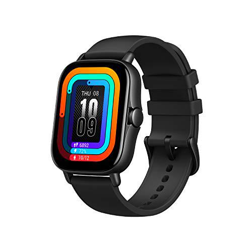 Amazfit GTS 2 Smartwatch Reloj de pulsera Inteligente con llamada bluetooth 90 modos deportivos Monitor de saturación de oxígeno Sangre y de Frecuencia Cardíaca Almacenamiento de música de 3 GB Negro