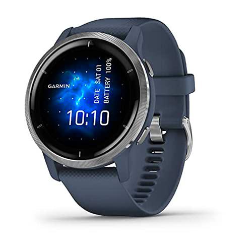 Garmin Venu 2 - Reloj inteligente con GPS, música y deportes