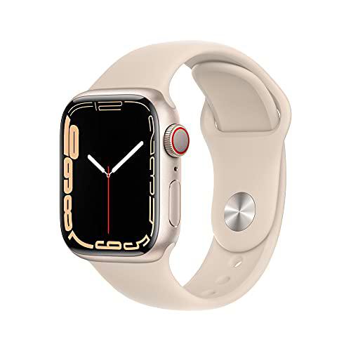 Apple Watch Series 7 (GPS + Cellular) - Caja de Aluminio en Blanco Estrella de 41 mm