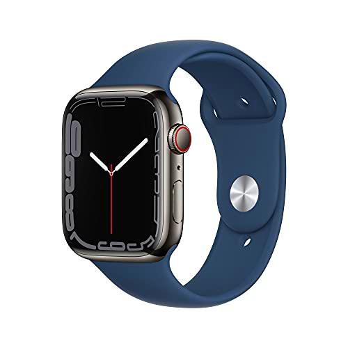 Apple Watch Series 7 (GPS + Cellular) - Caja de Acero Inoxidable en Grafito de 45 mm