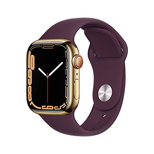 Apple Watch Series 7 (GPS + Cellular) - Caja de Acero Inoxidable en Oro de 41 mm