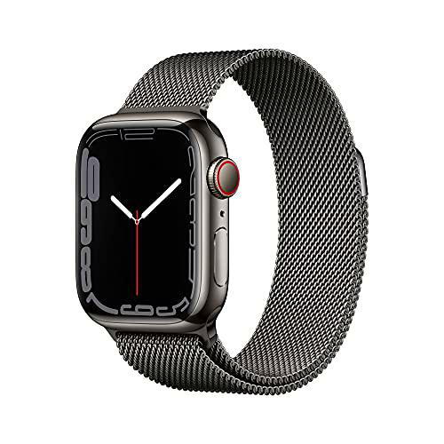 Apple Watch Series 7 (GPS + Cellular) - Caja de Acero Inoxidable en Grafito de 41 mm