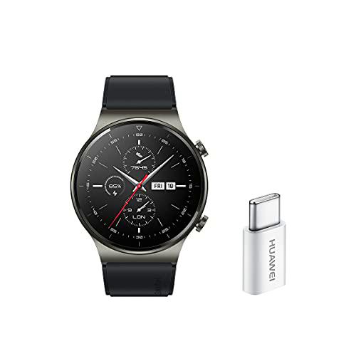HUAWEI Watch GT 2 Pro - Smartwatchcon Pantalla AMOLED de 1.39&quot; y Adaptador USB-C