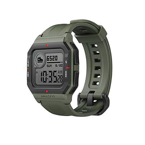 Amazfit Neo Smart Watch Reloj Inteligente 28 Días Batería 5 ATM Sensor Seguimiento Biológico Frecuencia Cardíaca iOS &amp; Android Verde