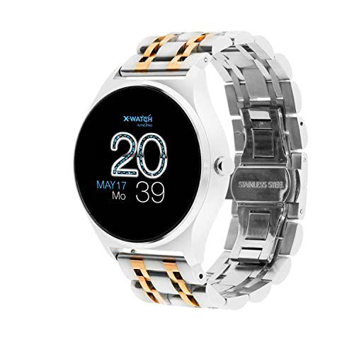 X-WATCH Reloj Unisexo de Digital con Correa en Aluminio 54059