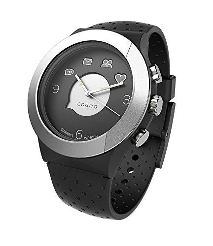 Cogito FIT - Smartwatch con Bluetooth, color negro y gris