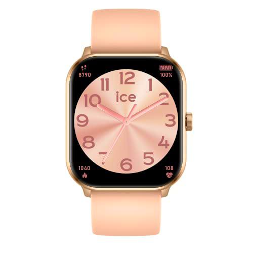 Ice-Watch - ICE smart Rose gold Nude pink - Smartwatch rosa oro para Mujer con Correa de silicona