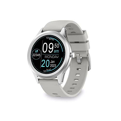 KSIX Reloj Inteligente Globe Multideporte. Smartwatch Táctil 1.28&quot;