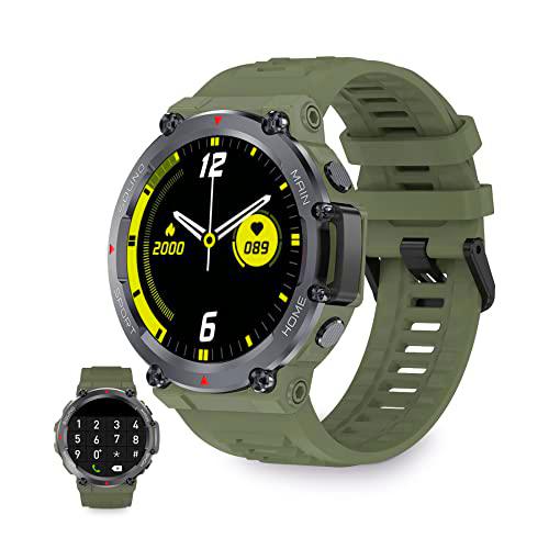 KSIX Reloj Inteligente Oslo Multideporte, Smartwatch Táctil 1,5&quot;