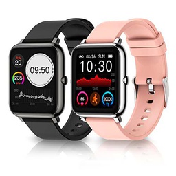 MM Brands Smartwatch Mujeres y Hombres - Impermeable