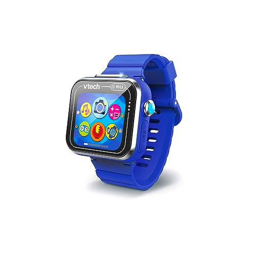 VTech KidiZoom SmartWatch MAX Azul, Reloj Inteligente ergonómico