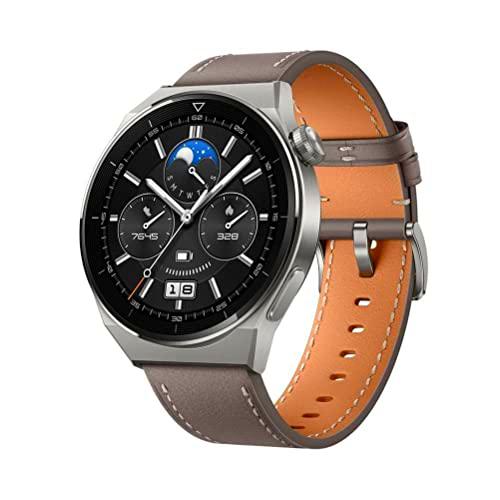 HUAWEI Watch GT 3 Pro 46 mm Smartwatch, Cuerpo de Titanio