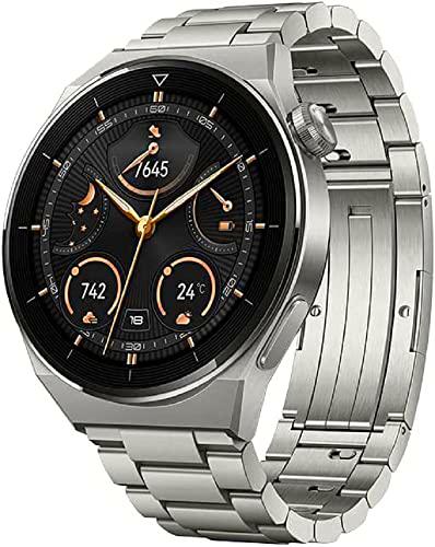 HUAWEI Watch GT 3 Pro 46 mm Smartwatch, Cuerpo de Titanio