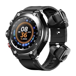 DAM Smartwatch T92 con Auriculares TWS Integrados y Memoria Interna para música