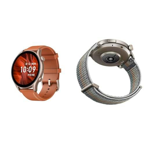Amazfit GTR 3 Pro Smartwatch Pantalla AMOLED de 1.45&quot; Frecuencia Cardíaca Sueño Estrés Monitorización de SpO2 Reloj Deportivo con 150 Modos Smartwatch