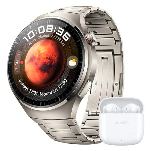 HUAWEI WATCH 4 Pro Smartwatch, Cristal curvo 3D, Controla Tu Salud