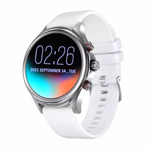 PRENDELUZ Reloj Gris Inteligente Unisex, smartwatch Resistente al Agua
