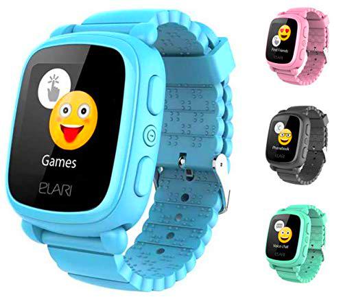 Smartwatch Localizador Video Llamada Niños GPS 4G Azul Genérica